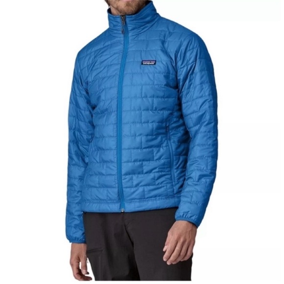 Patagonia Men’s XXL Nano Puff Insulated Jacket Endless Blue NWT Puffer Puffy - Picture 8 of 10